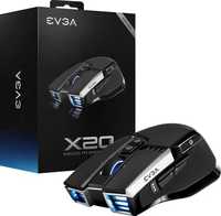 EVGA X20 Gaming Mouse, Wireless, Black евга  мишка бездротова США нова