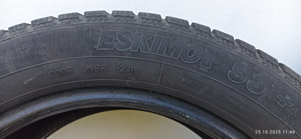 Opony zimowe 205/55/16 Sava Eskimo S3 2szt.