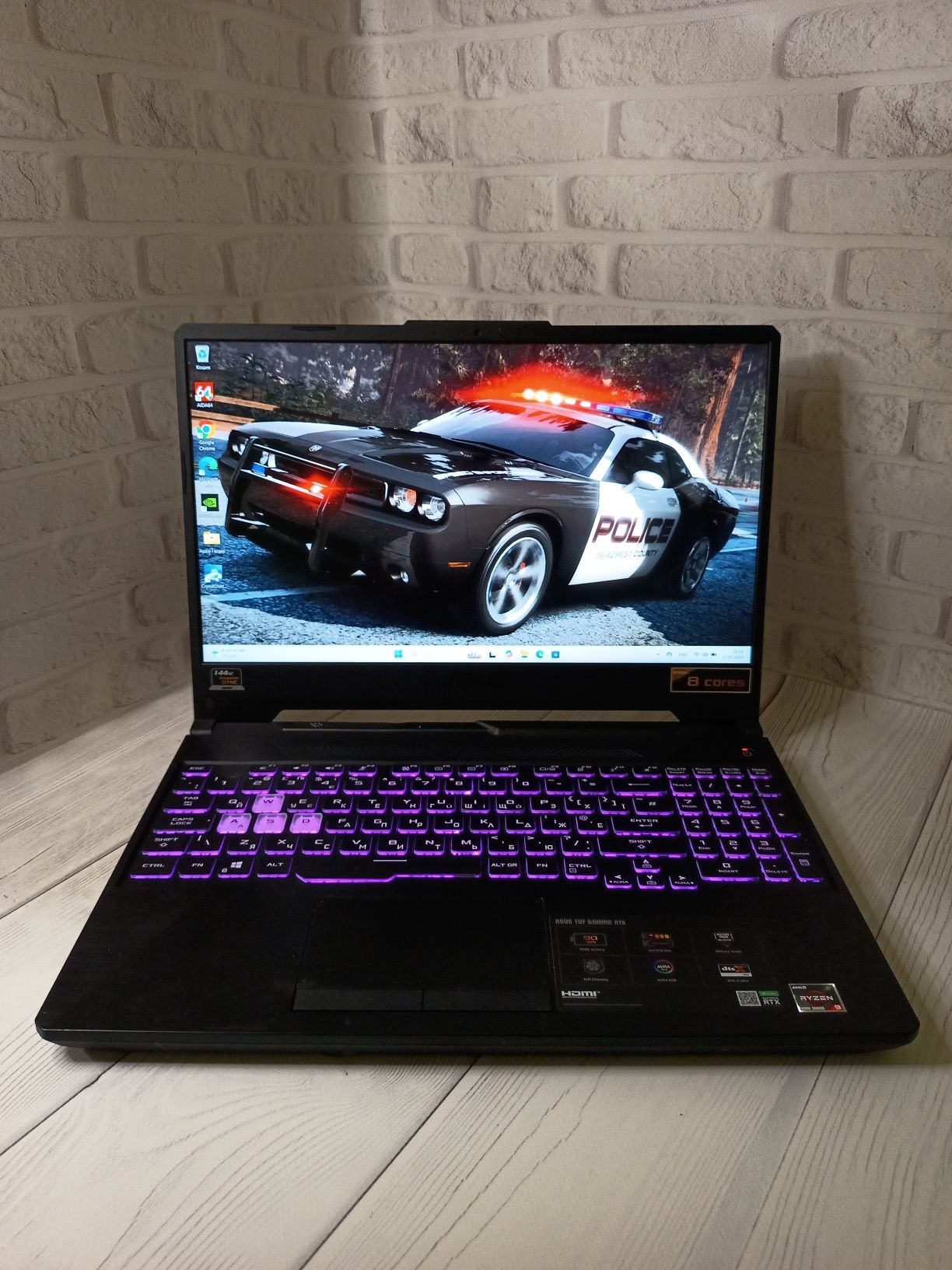Геймерський ноутбук Asus TUF GAMING RTX 2060 Ryzen 9 16Gb RAM 1 Tb SSD