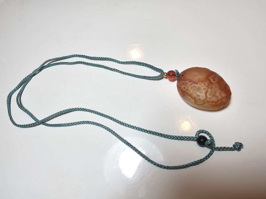 Agat Alxa gobi wisiorek