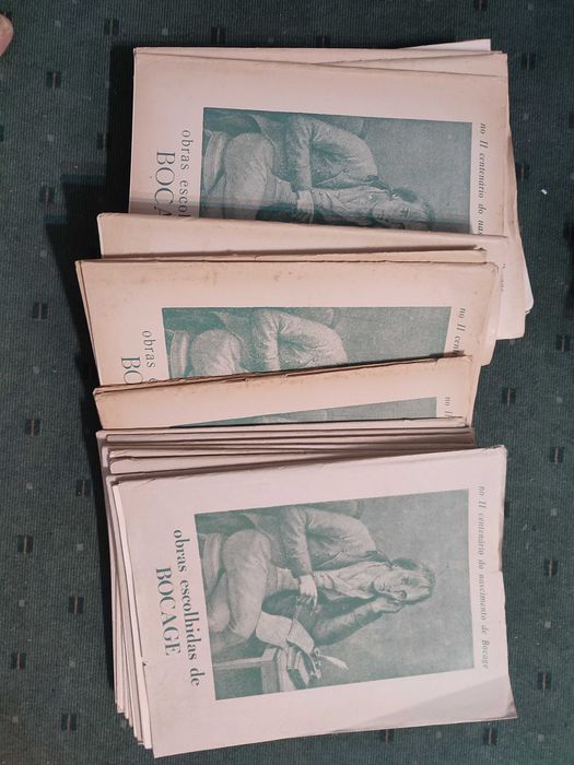 No II Centenário do Nascimento de Bocage Obras Escolhidas Bocage 26 Vo