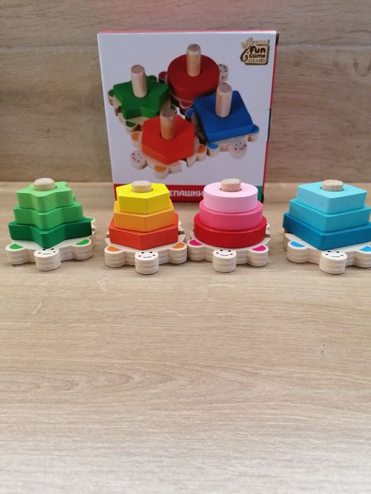 Сортер дерев'яний, як новий, в оригінальній коробці