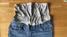 Jeansy ciążowe skinny fit, rozmiar 38