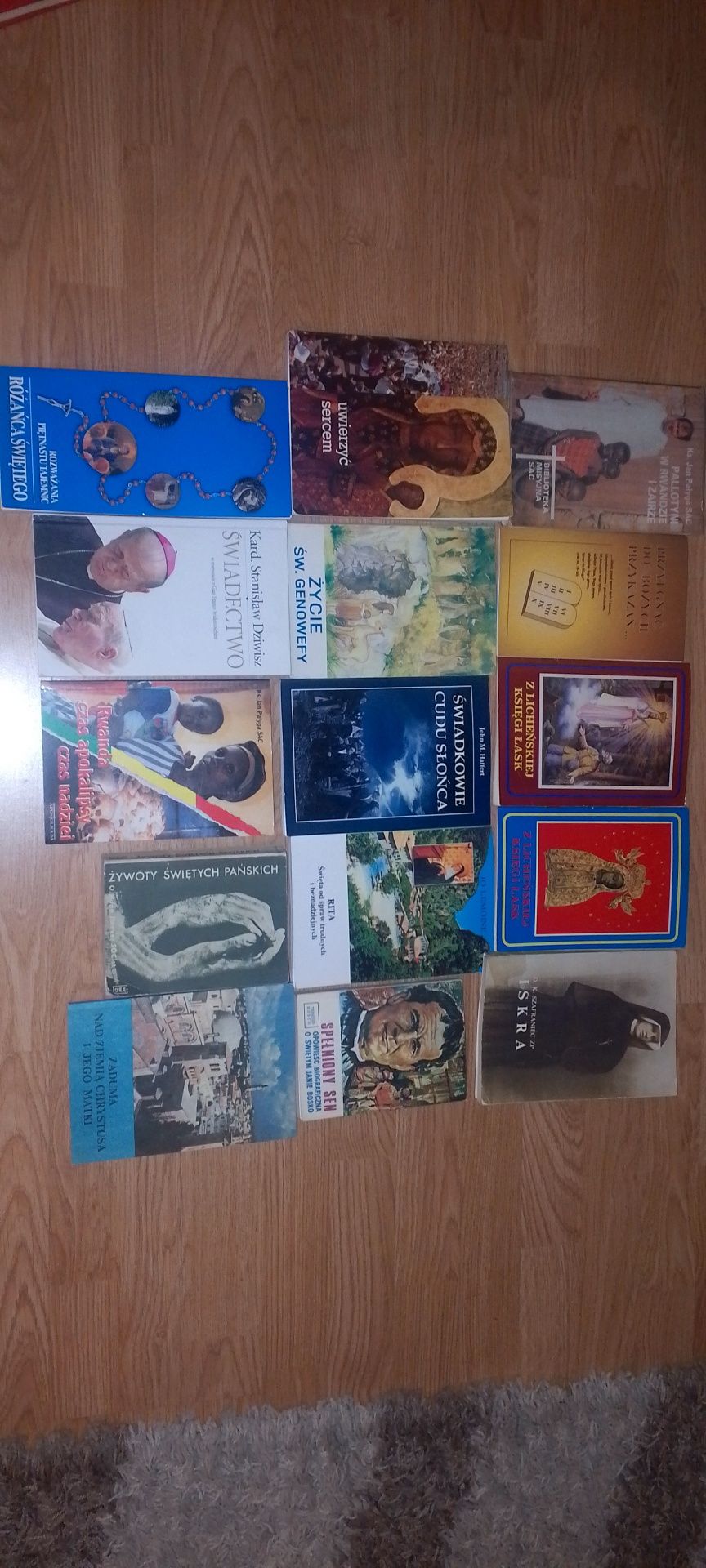 Książki religijne 15 sztuk