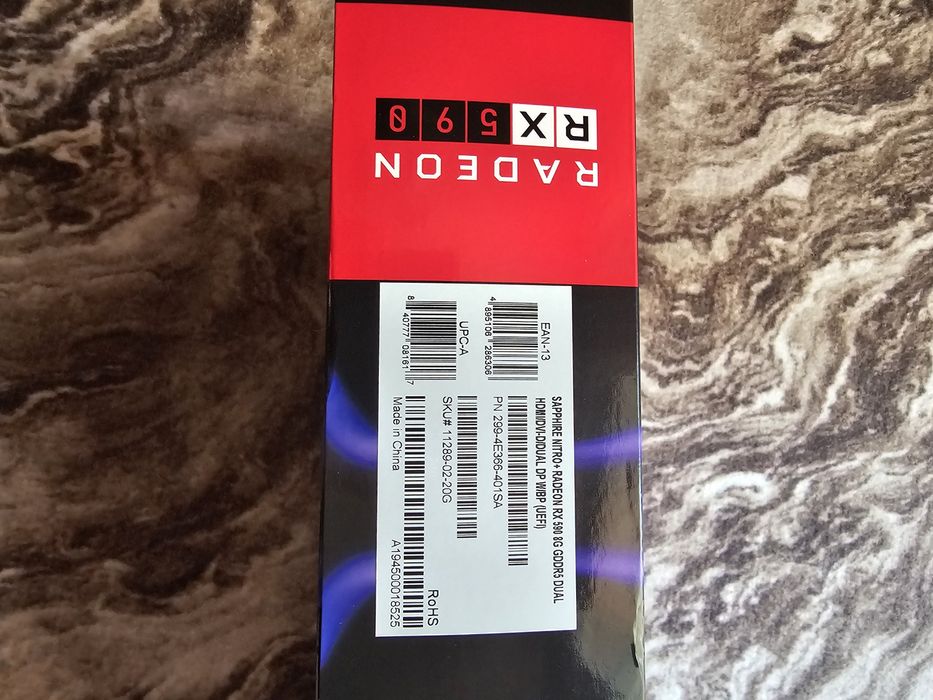 Комплект: MSI B450 Tomahawk max. Saphire RX590 nitro. Amd Ryzen 5 3600