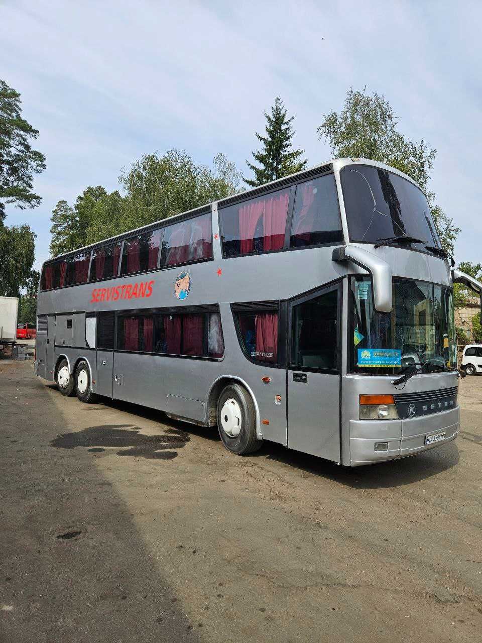 Автобус SETRA S 328 DТ двоповерховий 1997 / 77 місць / відмінний стан