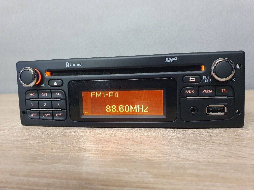 Radio samochodowe Renault bluetooth usb aux master Kangoo
