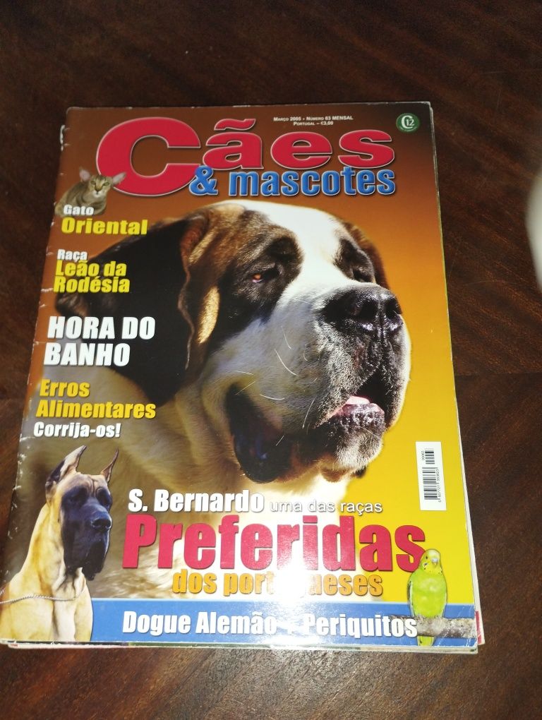 Revistas cães mascotes