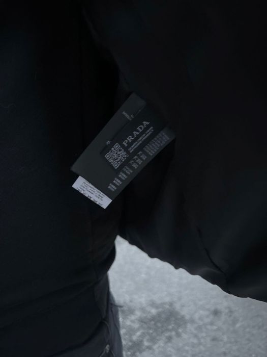 РАСПРОДАЖА -40%! Мужская куртка Prada осень/зима пуховик черный люкс