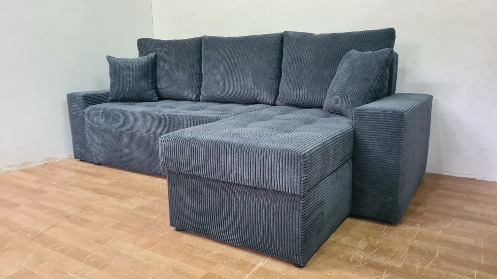 Nowy Narożnik sprężyny automat dwa pojemniki sofa kanapa rogówka