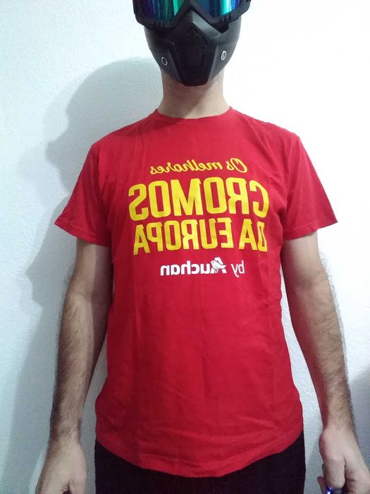 T-Shirt Keya Auchan Os Maiores Cromos da Europa M