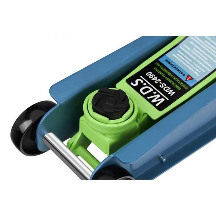 Podnośnik niskoprofilowy samochodowy 2T + guma