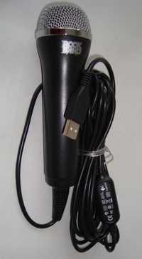 Микрофон для  Guitar Hero и Rock Band караоке Logitech USB  E-UR20