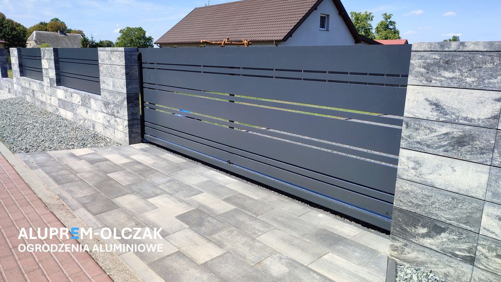 Ogrodzenia aluminiowe frontowe, bramy, furtki