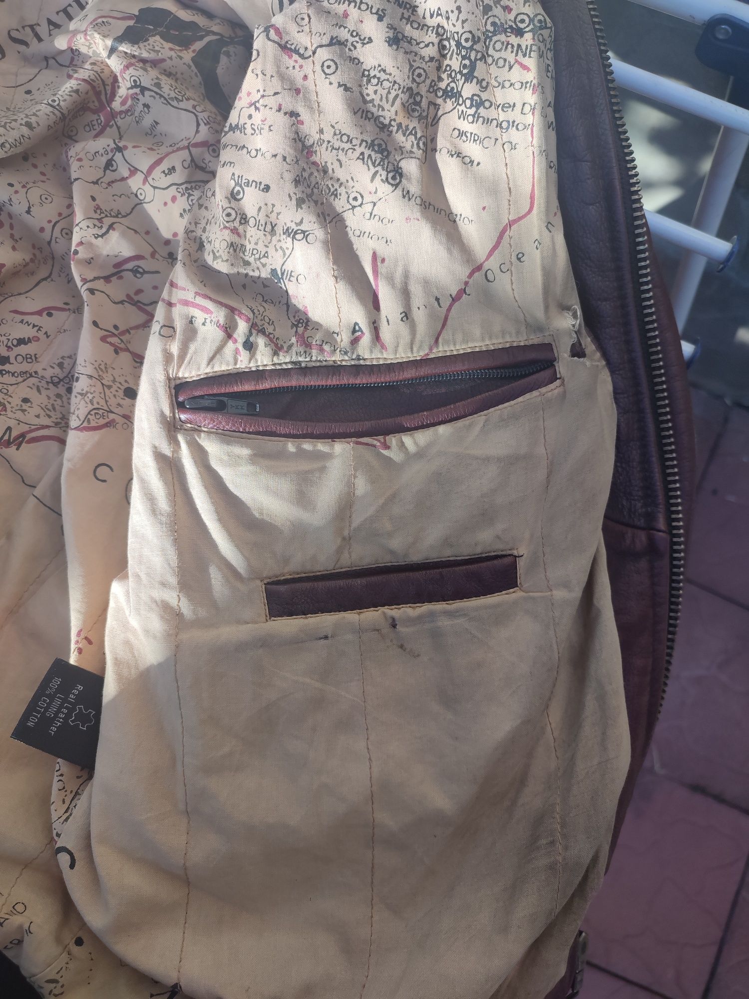 Кожаная куртка Redskins Commando