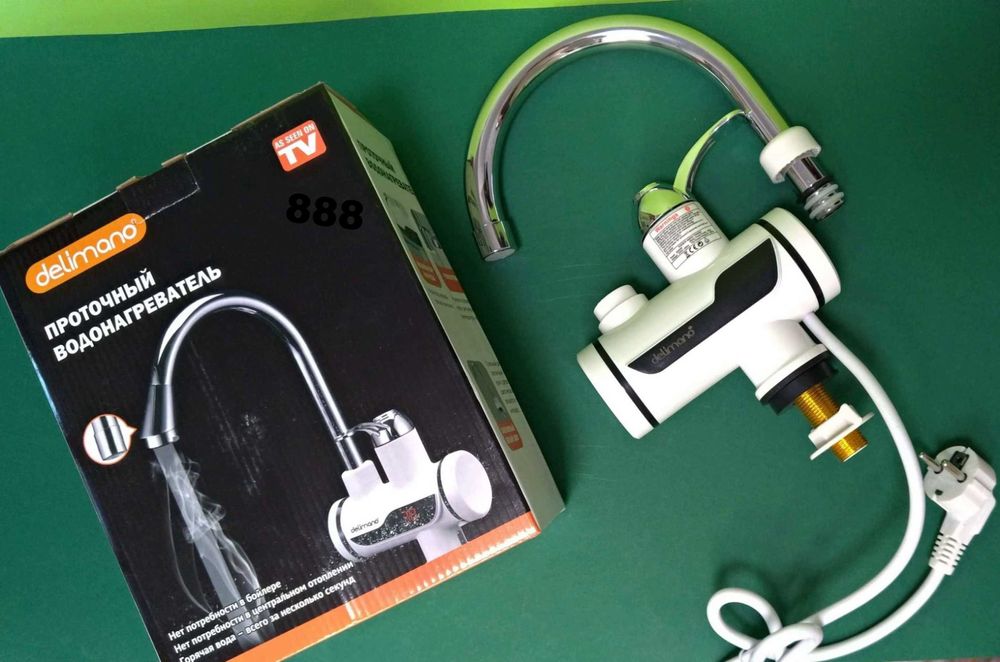 Водонагреватель на кран – простая установка, моментальный нагрев