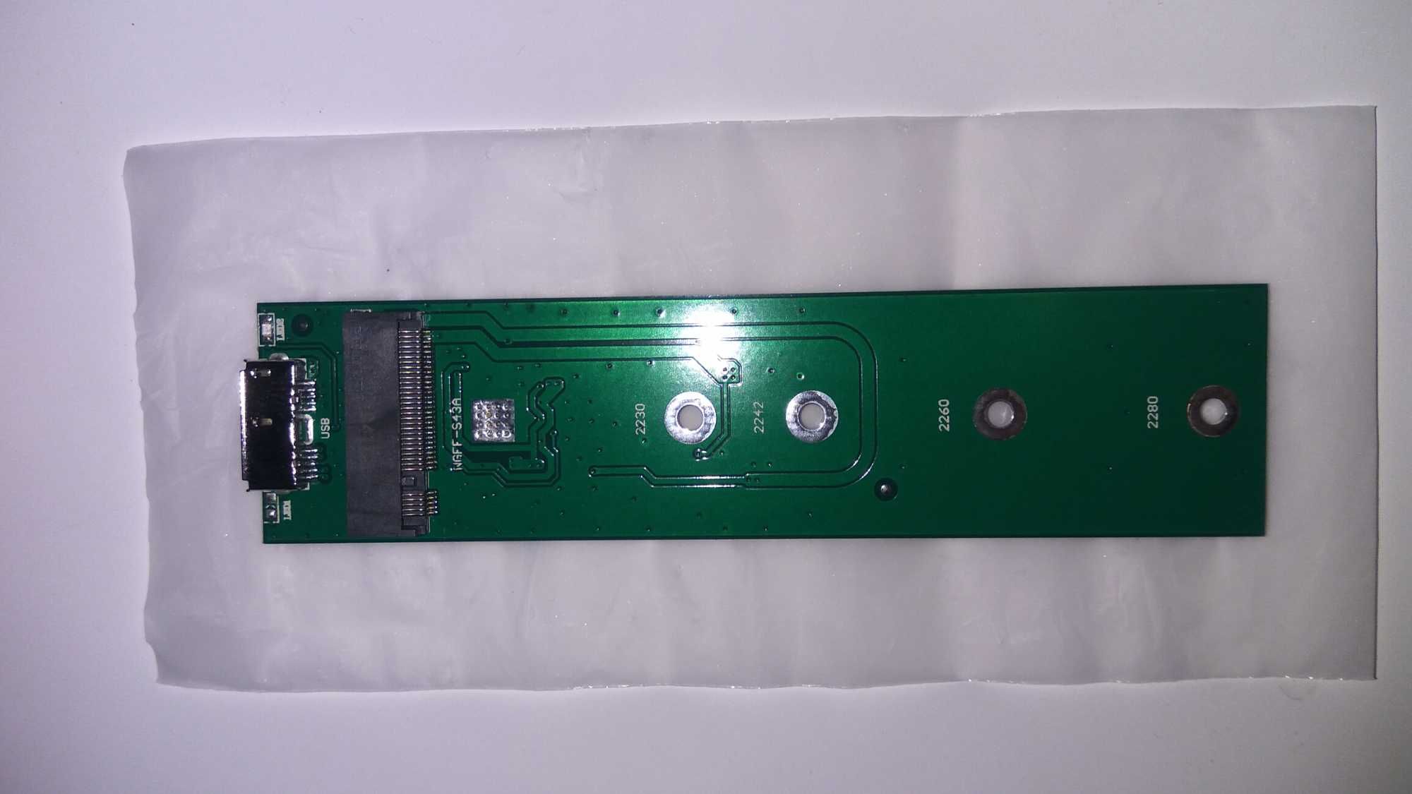 Портативний корпус ELUTENG M.2 NGFF (2280-60-42-30) Key B/B+M USB C3.0
