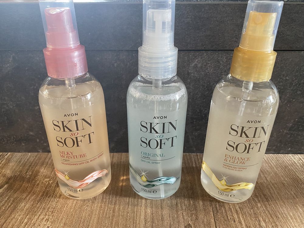 Avon olejek  Skin So Soft , nowe