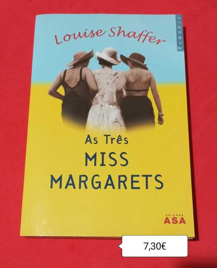 As Três Miss Margarets / Louise Shaffer - PORTES INCLUÍDOS