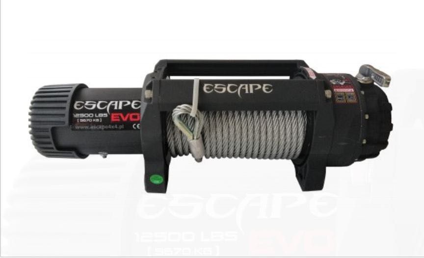 Лебідка лебедка Escape EVO 12500 lbs 12В IP 68 5670 кг.