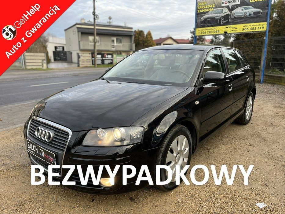 Audi A3 Sportback 1.4 Climatronic Xenon Navi GPS Grzane FOtele 6biegów StanBDB BEz Rdzy