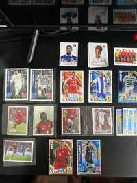 Cromos / figurinhas antigas de futebol