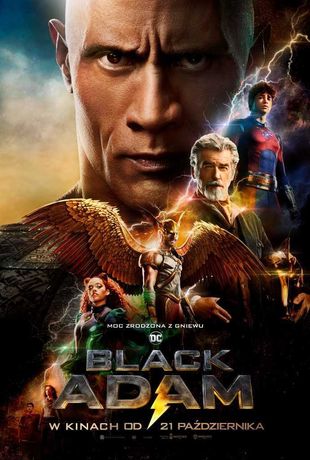 Plakat z filmu Black Adam