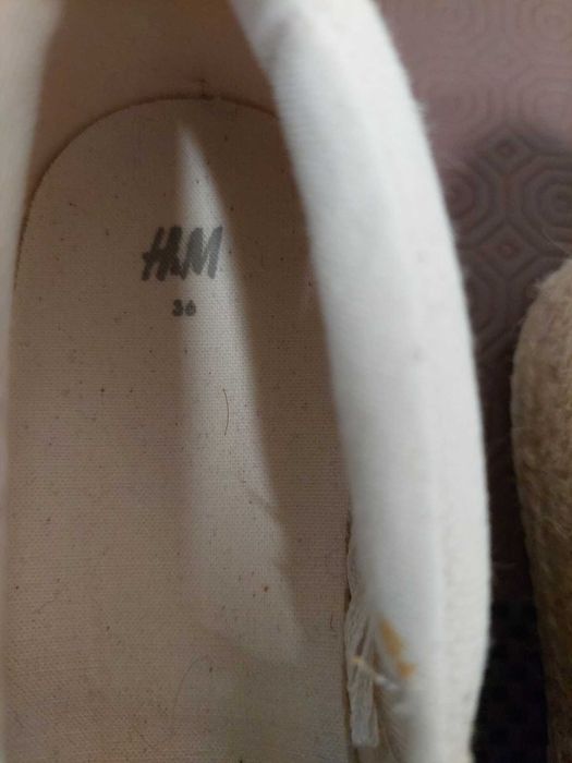 sapatos – h&m - tamanho 36 europeu