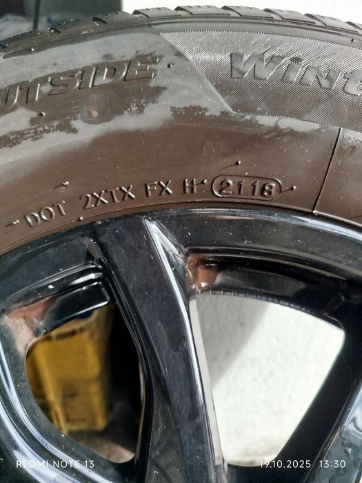 Koła Alu Kia Cee'd Venga 6,5Jx16(5x114,3,ET42)+Opony Hankook 215/70/16