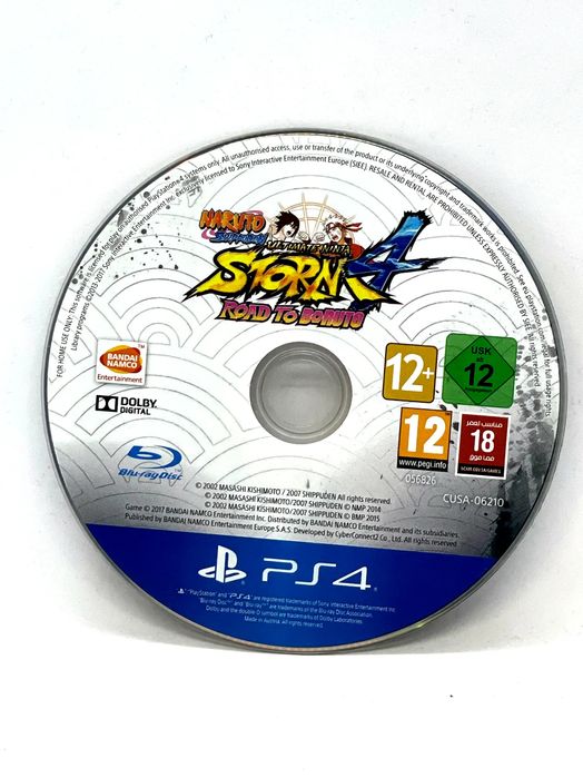 Naruto Shippuden Ultimate Ninja Storm 4 Road to Boruto PS4 (sama gra)