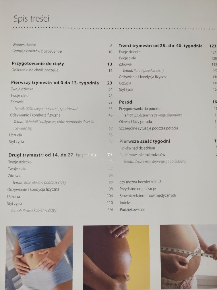 Książka - Ciąża pytania i odpowiedzi. Trymestr. Babycenter.