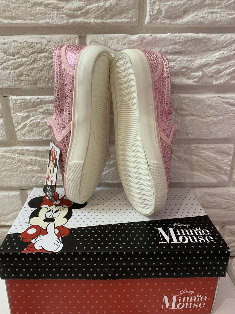 Новые слипоны для девочки (28 р) Minnie Mouse Disney