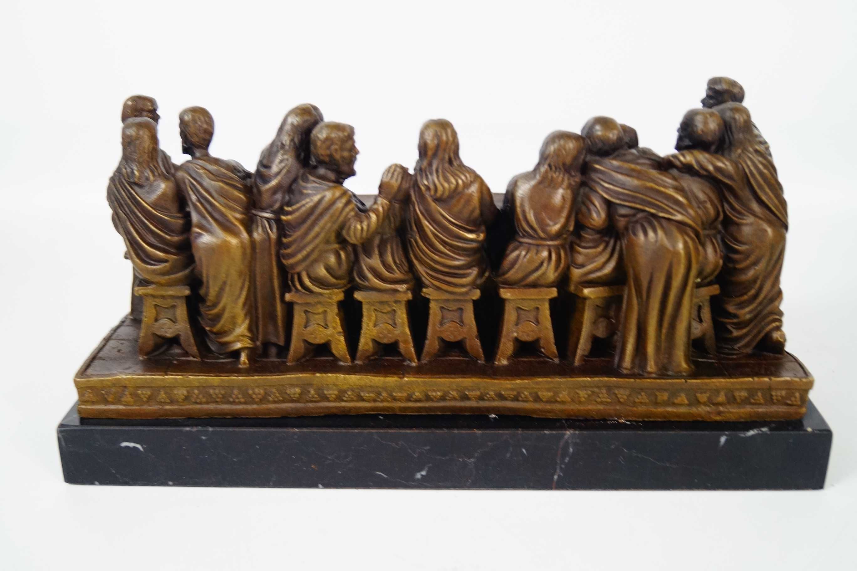 OSTATNIA WIECZERZA figura z brązu rzeźba biblia