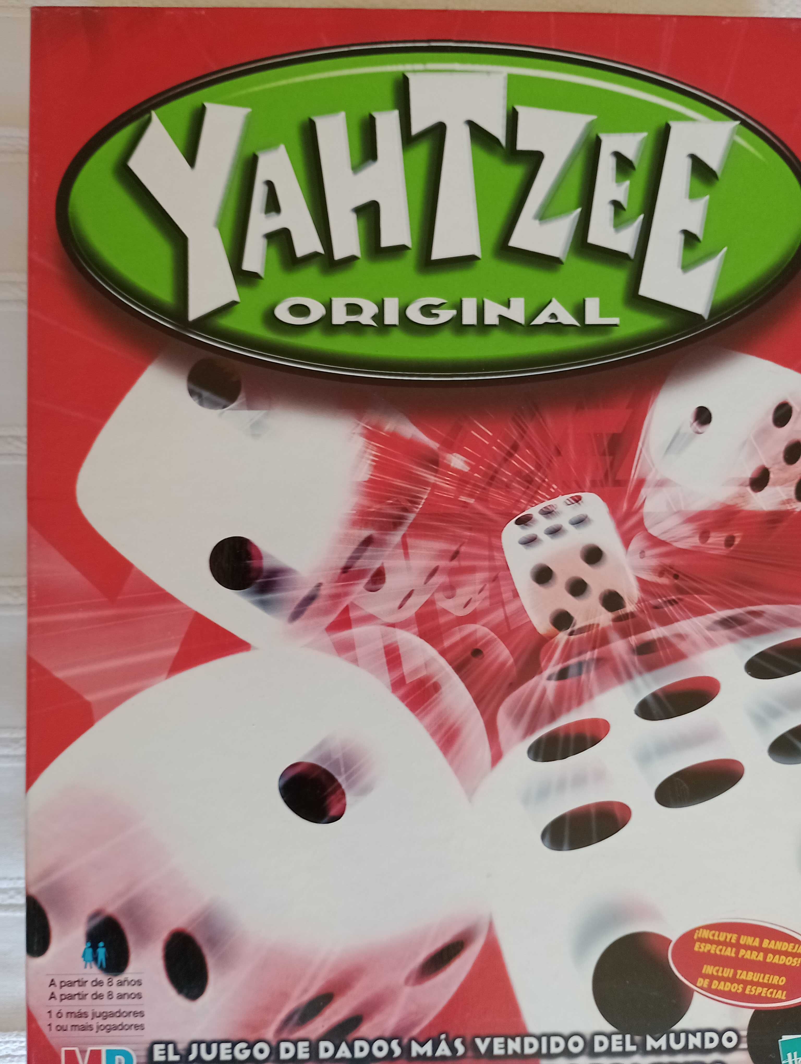 Yahtzee jogo - mais de 8 anos