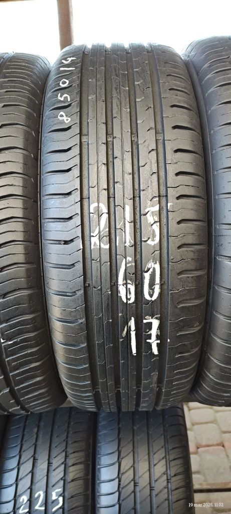 Komplet opon letnich 215/60/17 Continental