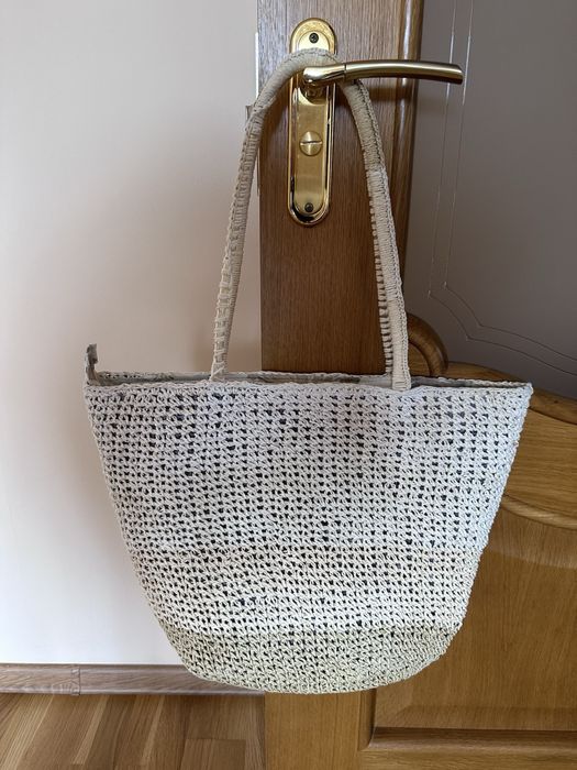 Літня плетена сумка