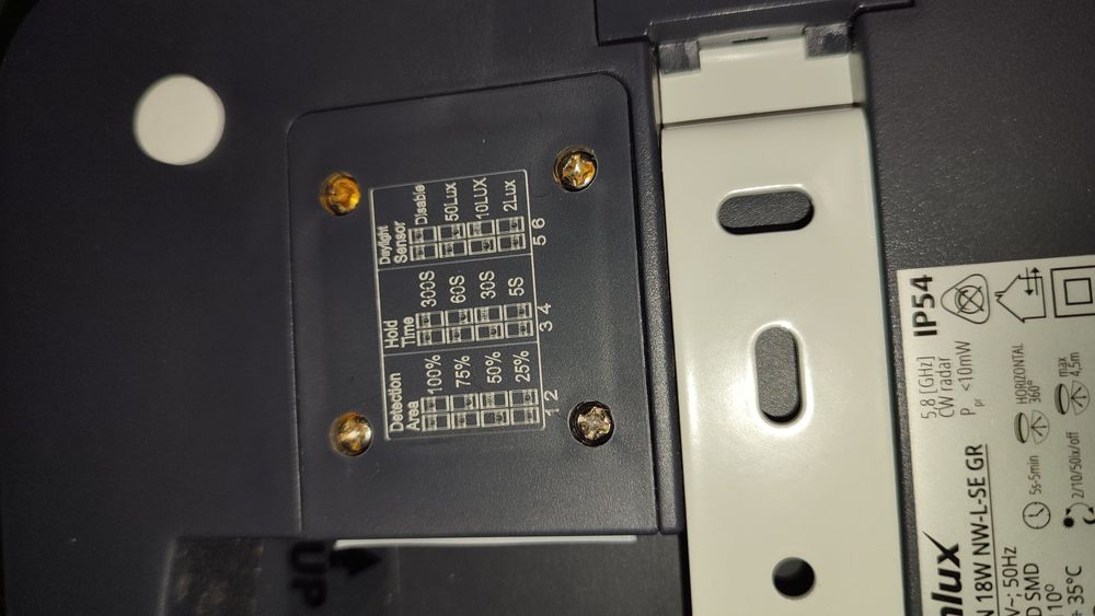 Светильник уличный Kanlux beno 18w nw-l-se gr