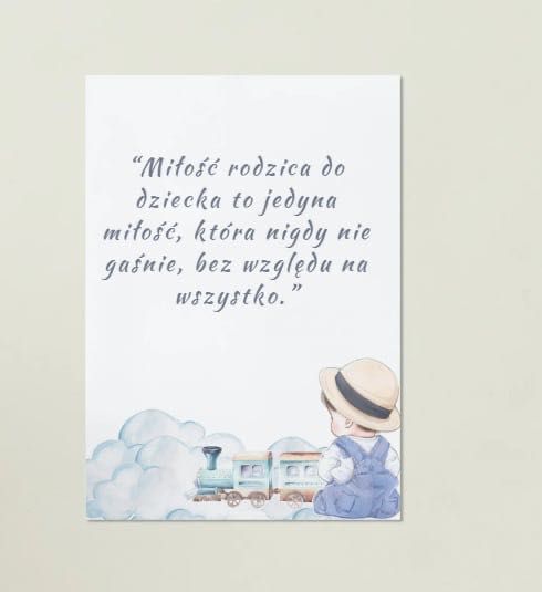 Plakat do pokoju dziecka
