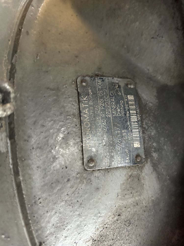 Pompa hydrauliczna hydromatik A6V0 55 SR H2/60