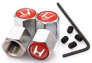 Tampas de válvulas de jantes anti-roubo para todos os carros