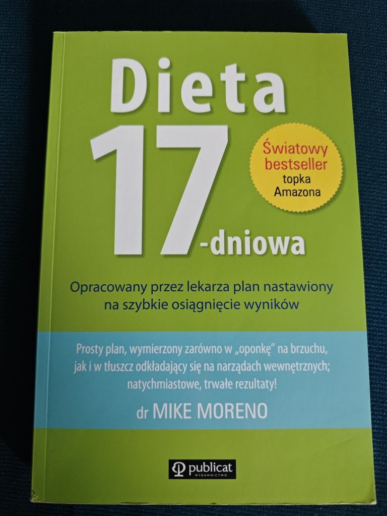 Książka Dieta 17-dniowa dr Mike Moreno