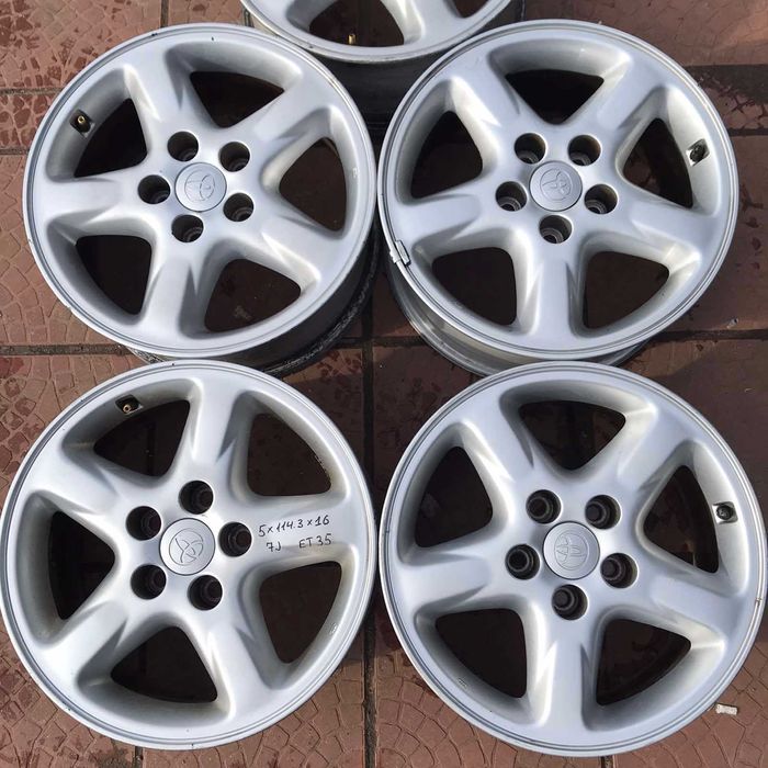5 114.3 R16 Toyota/Kia/Mitsubishi /Renault/Dodge Диски легкосплавні