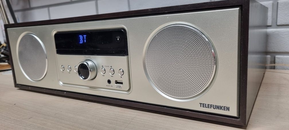 Wieza multimedialna bluetooth, DAB +,USB. TELEFUNKEN MC-2000