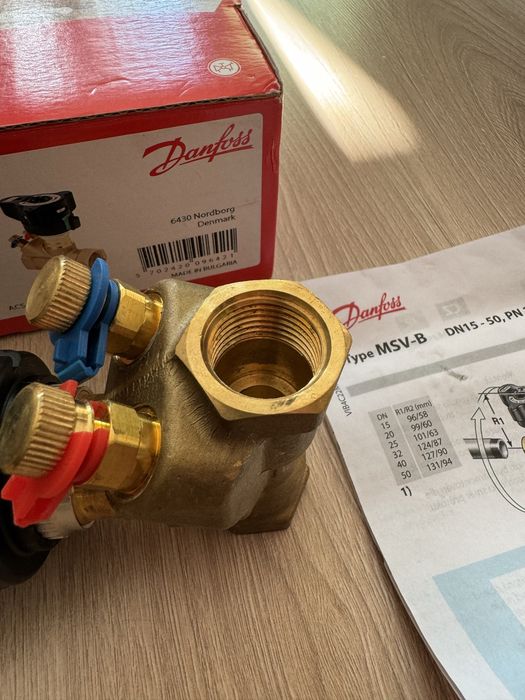 Ręczny zawór równoważący LENO MSV-B 003Z4031.