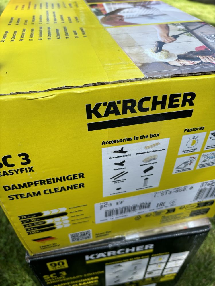 Пароочисник новинка 2025 karcher sc2 delux 1.513-400.0 пароочиститель