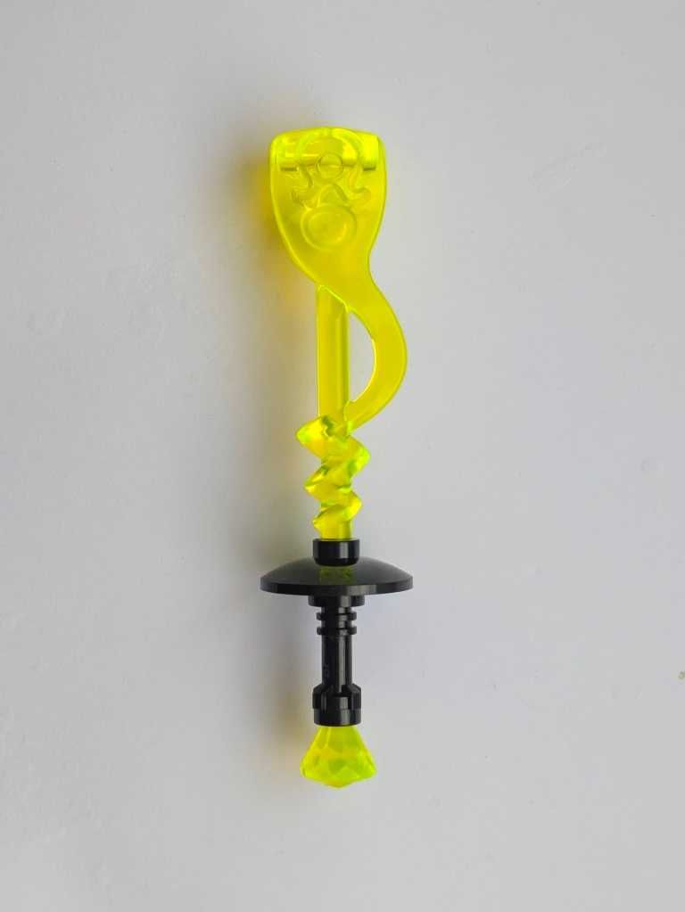 Lego Ninjago kostur berło laska wężonów 98134 trans-neon green njo0220
