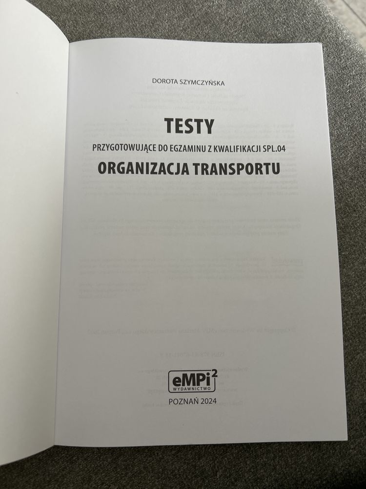Testy organizacja transportu