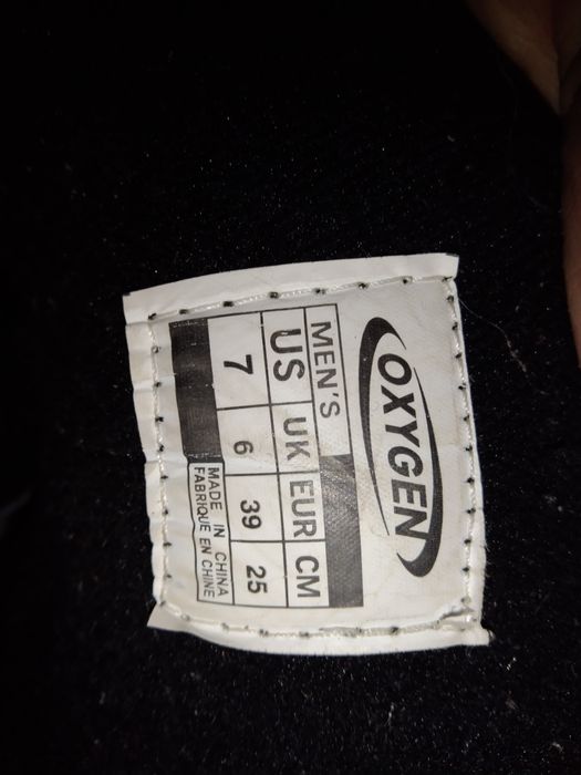 Buty snowboardowe agresywne  OXYGEN rozmiar 39