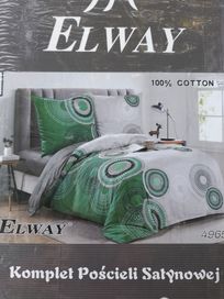 Pościel bawełna satynowa Elway 160x200