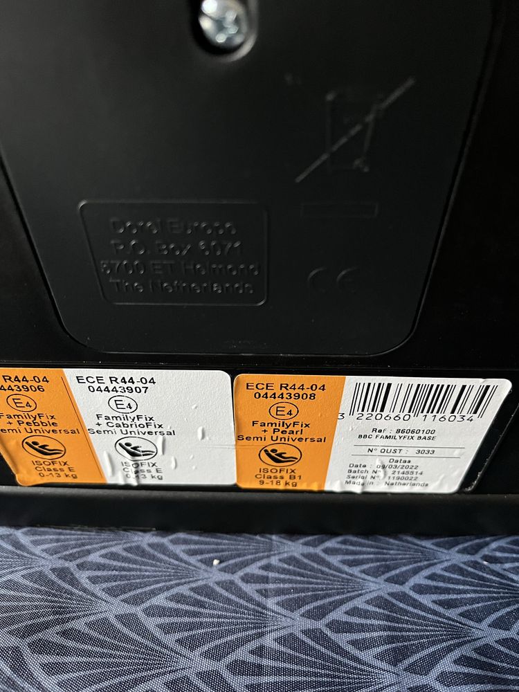 Base ISOfix bebeconfort